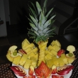 Palma - ananas, Labuť - jablko ( překvapení na párty)